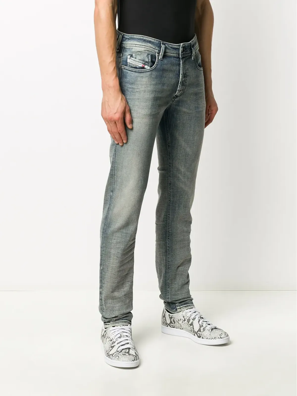 Diesel Sleenker スキニージーンズ - 画像3