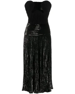 Saint Laurent リュレックスベルベット ビスチェドレス - サムネイル1