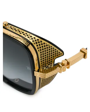 Balmain Eyewear x Akoni グラデーションティントのオーバーサイズサングラス - サムネイル3