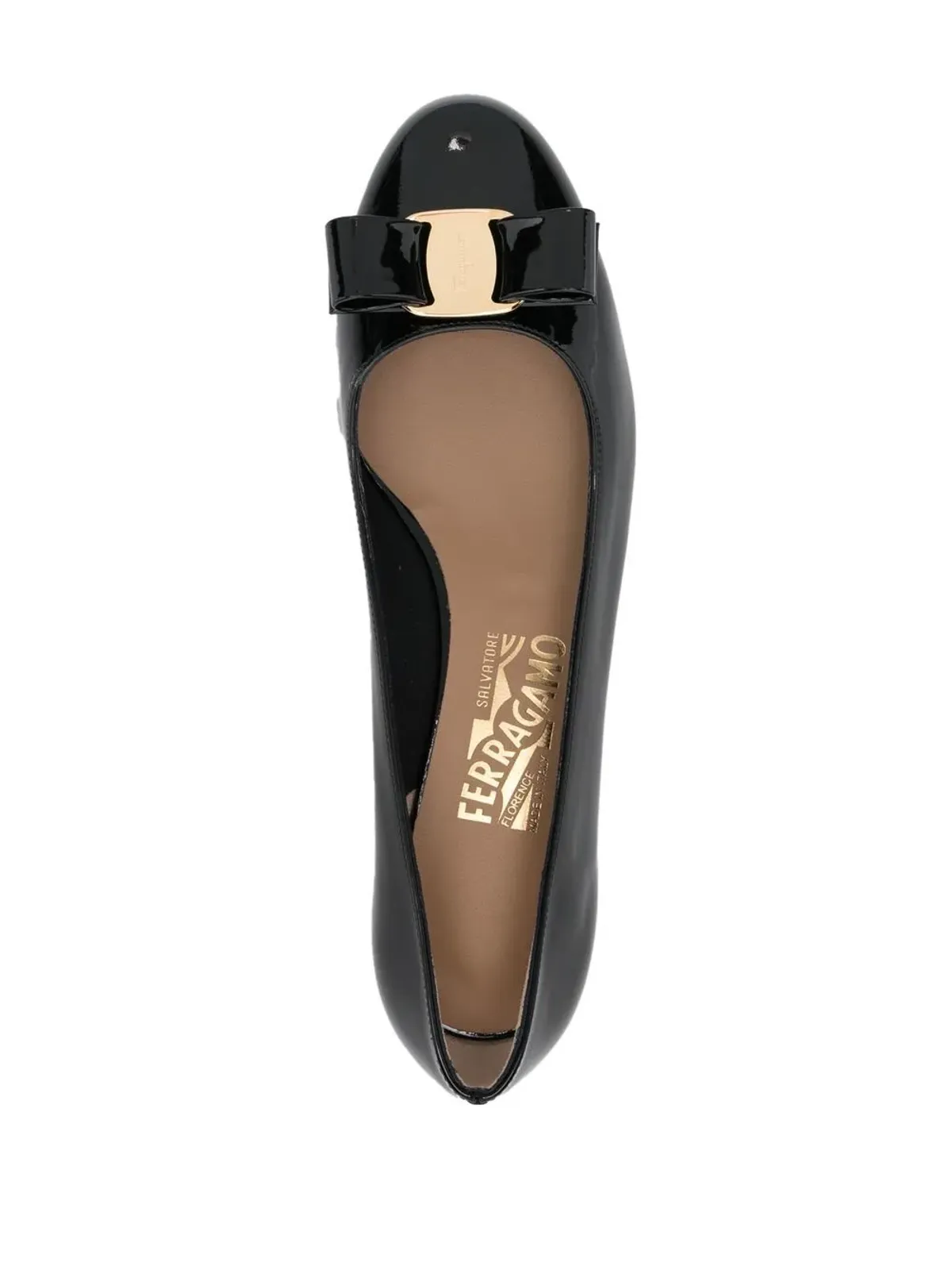 Ferragamo リボンディテールパンプス - 画像4