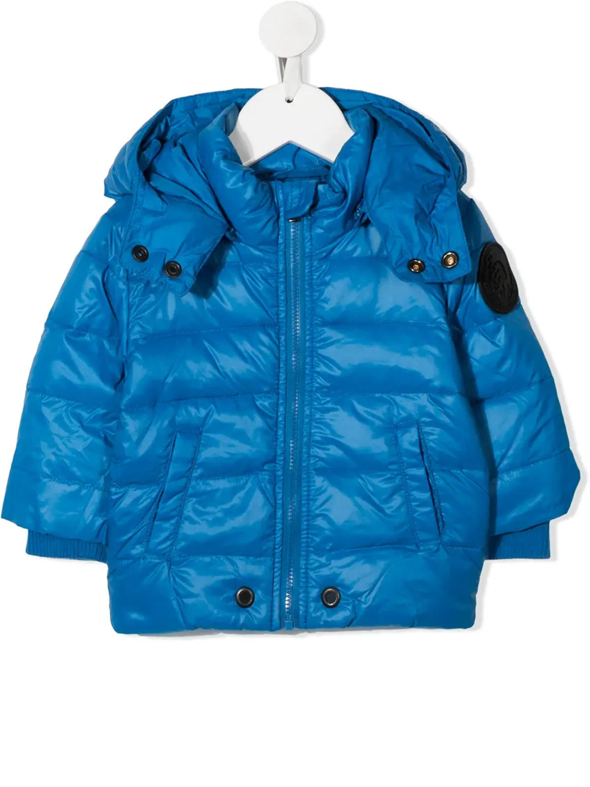 Diesel Kids パッド入りフード付きジャケット - 画像1