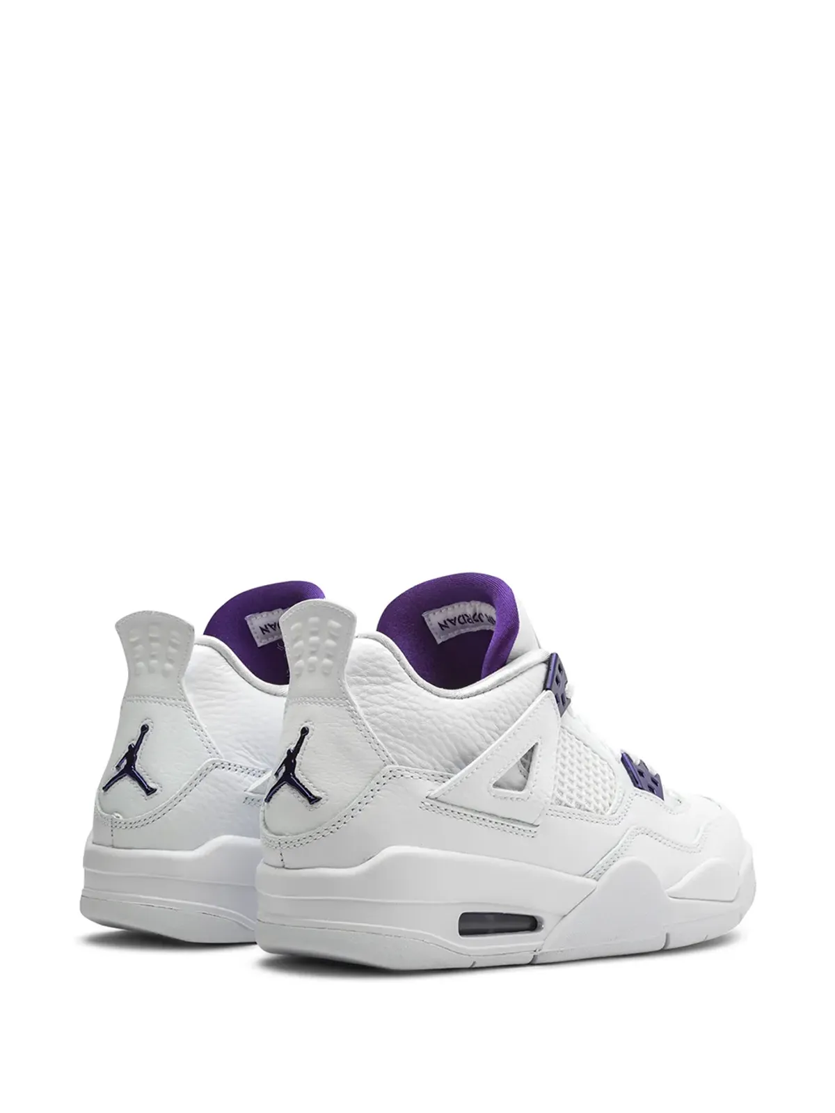 Jordan Kids エア ジョーダン 4 レトロ メタリックパック パープル スニーカー - 画像3