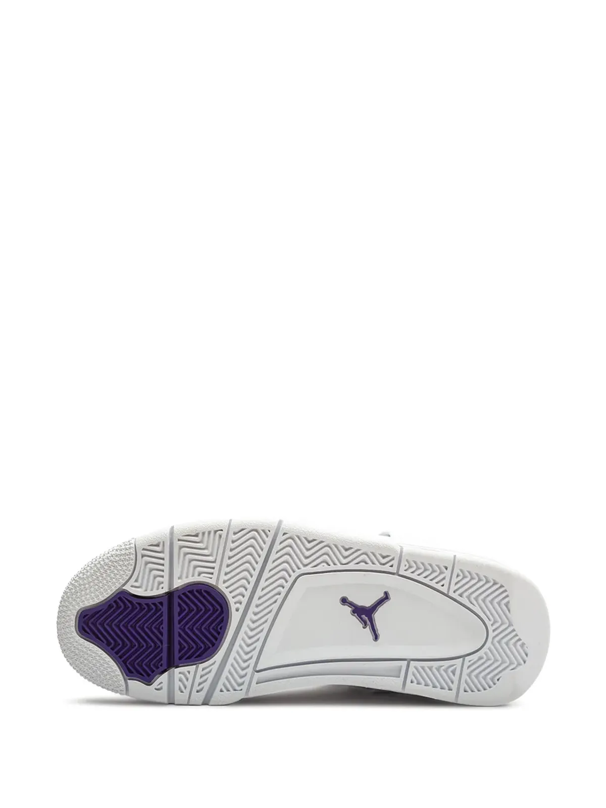 Jordan Kids エア ジョーダン 4 レトロ メタリックパック パープル スニーカー - 画像4