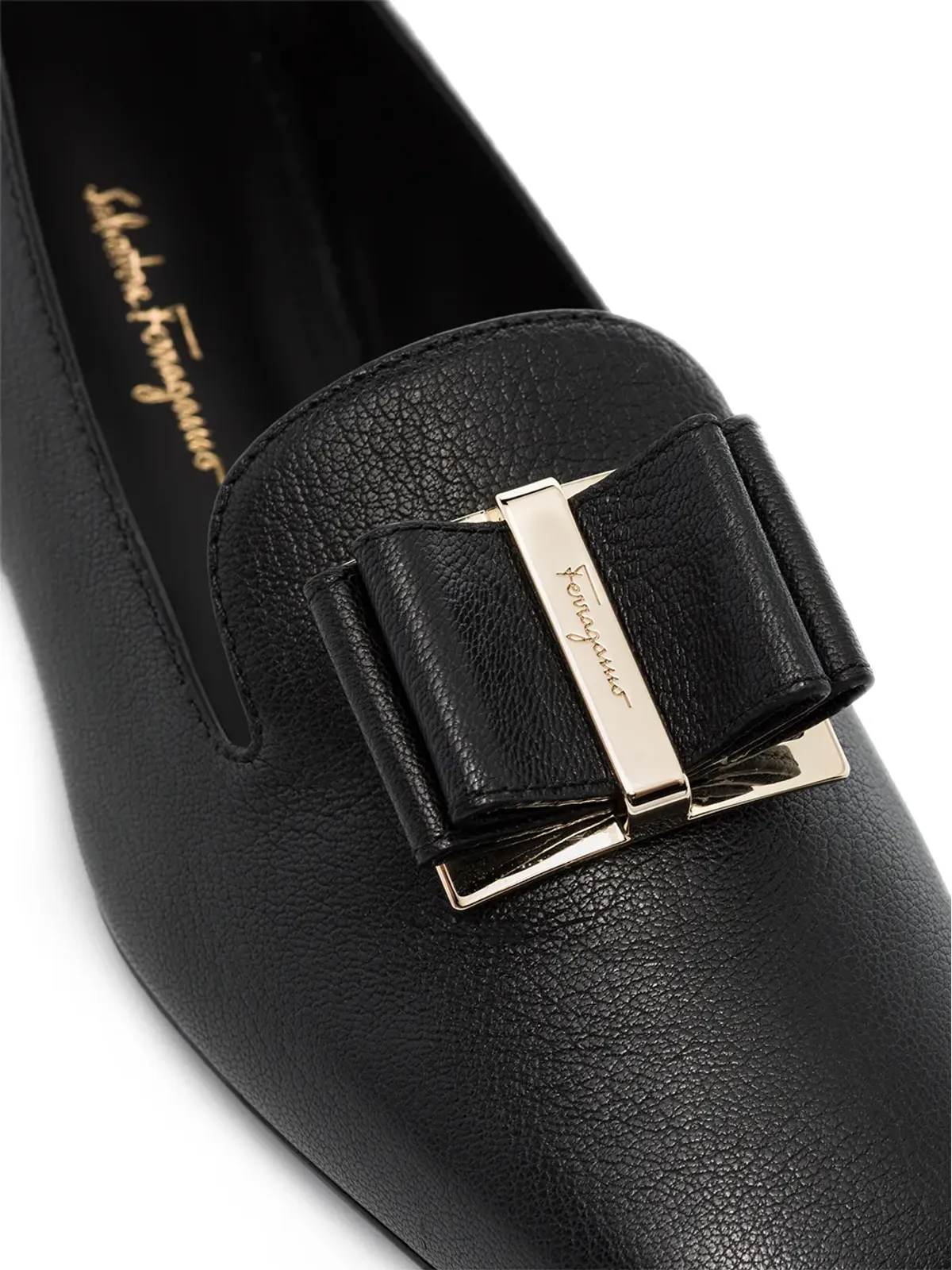 Ferragamo ザネータ ダブルボウ モカシン - 画像2