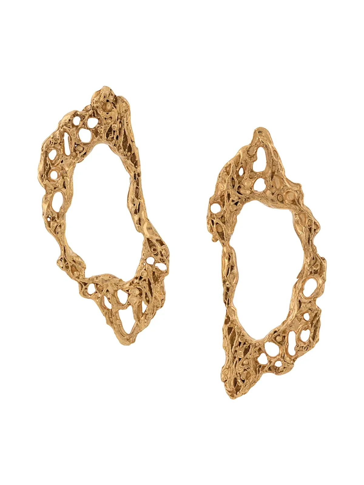 LOVENESS LEE Feroca drop earrings - Gold - 画像1