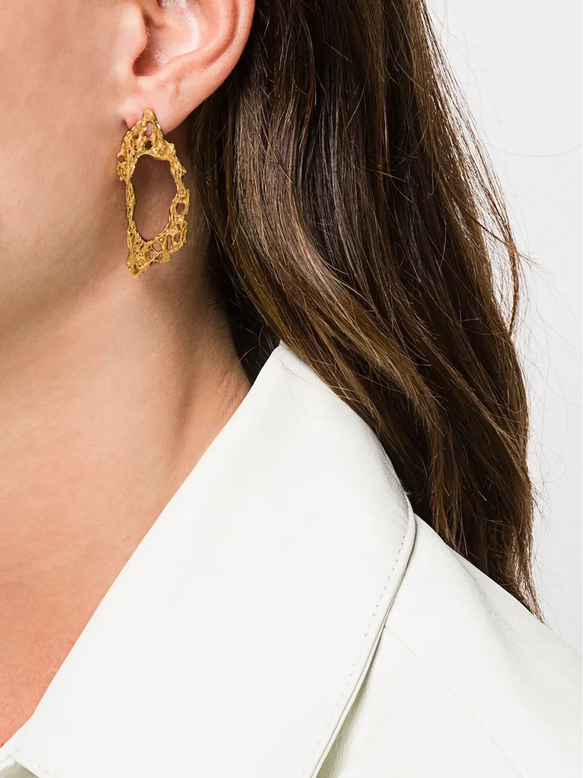 LOVENESS LEE Feroca drop earrings - Gold - 画像3