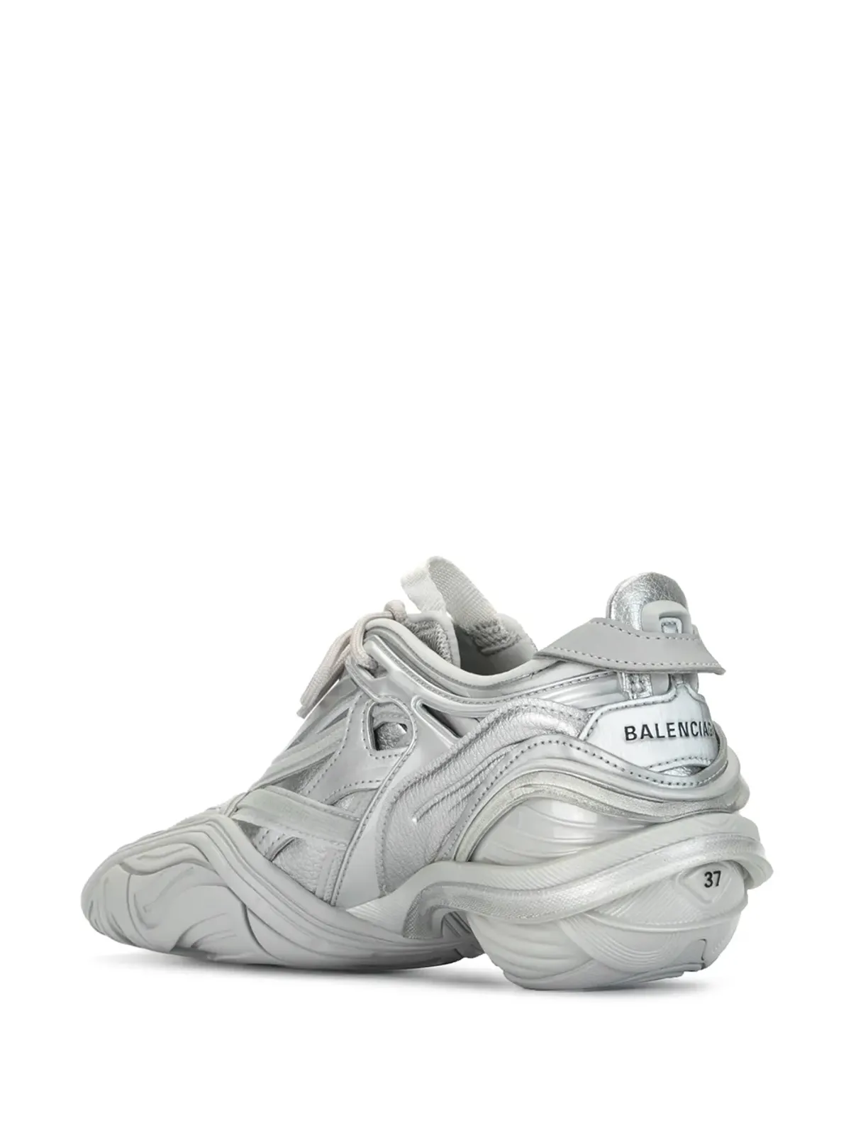 Balenciaga メタリック ローカットスニーカー - シルバー - 画像3