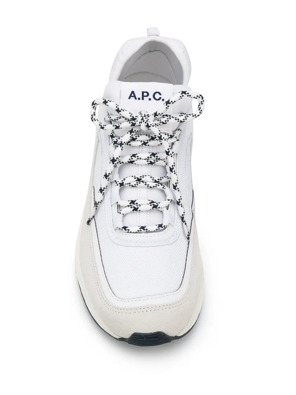 A.P.C. ロゴプリントスニーカー - 画像4