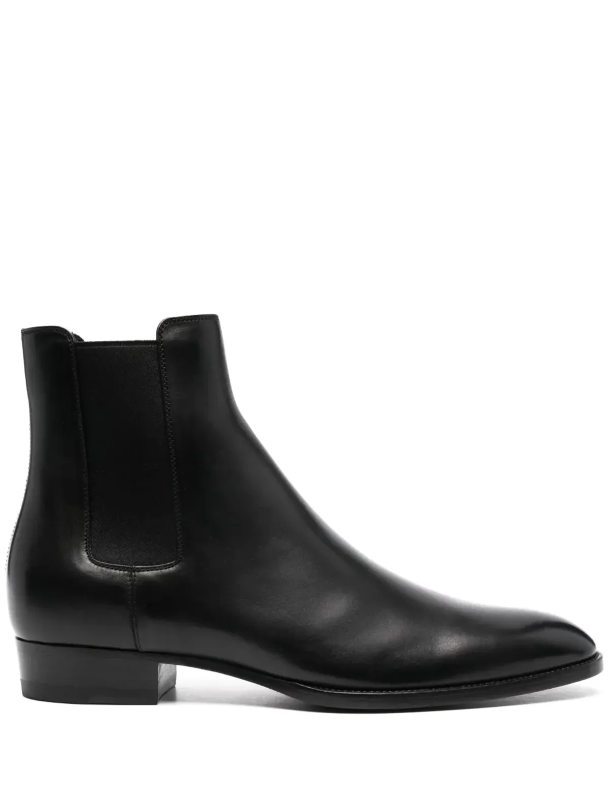 Saint Laurent Wyattチェルシーブーツ ブラック - 画像1