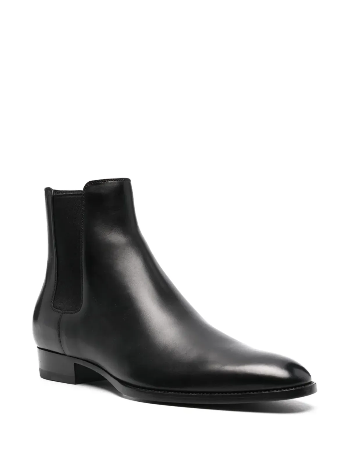 Saint Laurent Wyattチェルシーブーツ ブラック - 画像2