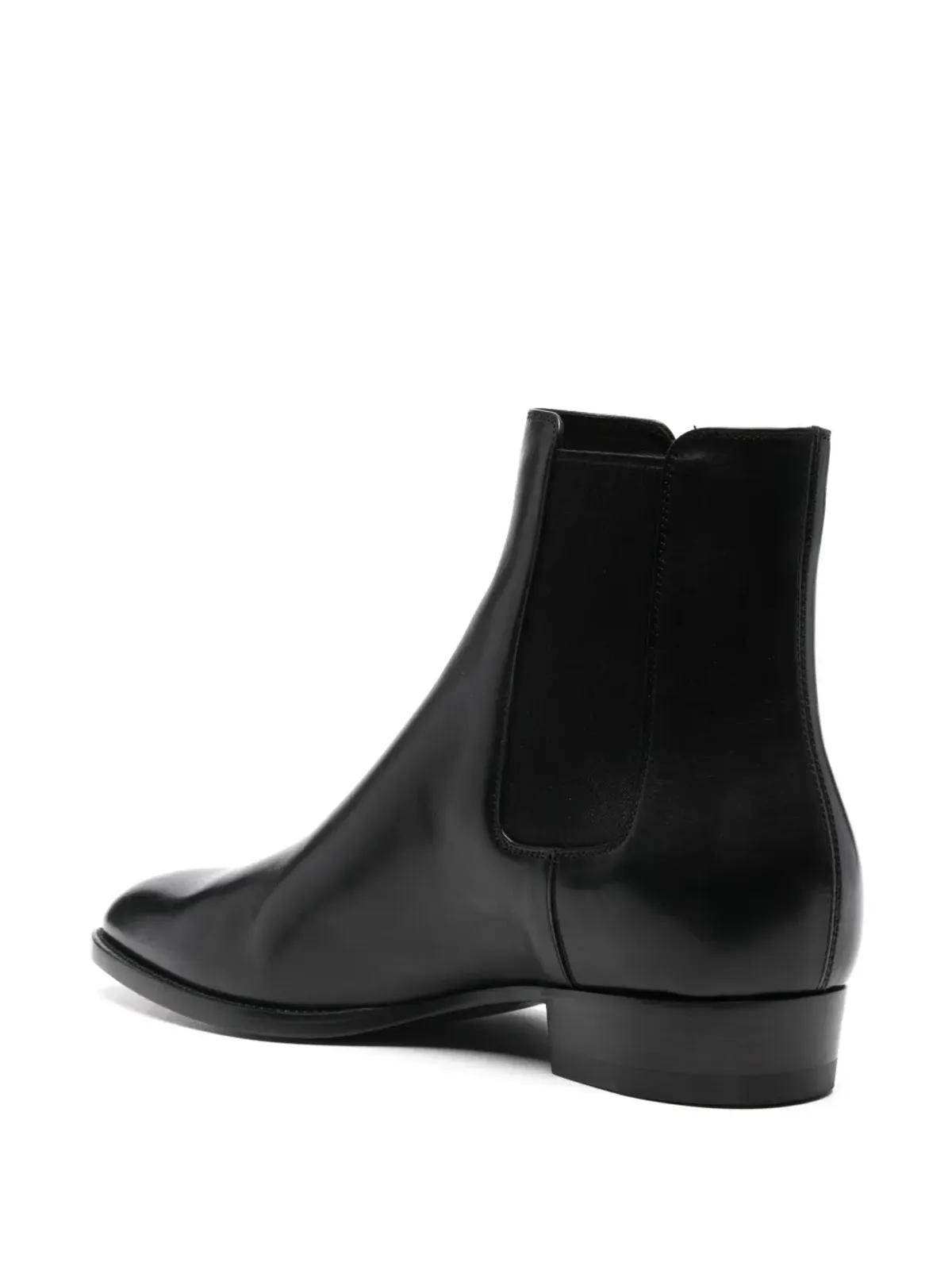 Saint Laurent Wyattチェルシーブーツ ブラック - 画像3