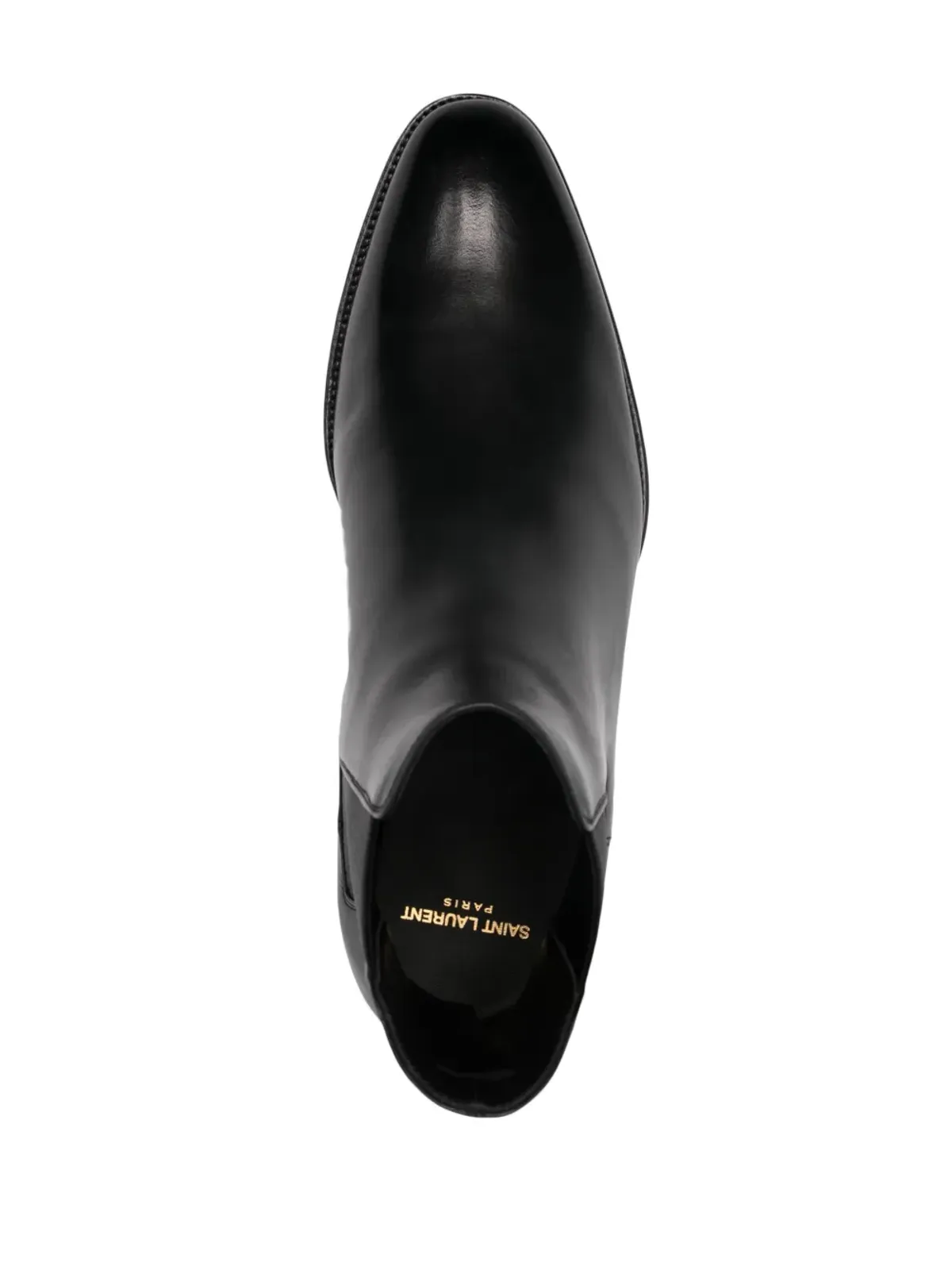 Saint Laurent Wyattチェルシーブーツ ブラック - 画像4