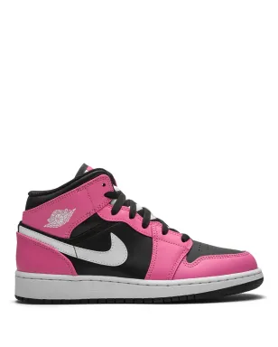 Jordan Kids エアジョーダン1ミッド『Pinksicle』スニーカー - サムネイル1