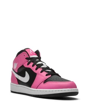 Jordan Kids エアジョーダン1ミッド『Pinksicle』スニーカー - サムネイル2