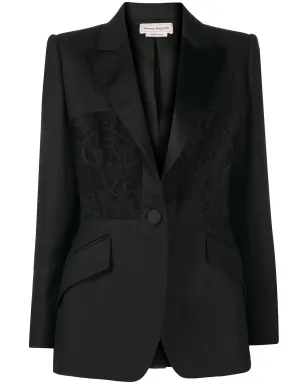 Alexander McQueen レースパネルブレザー - サムネイル1