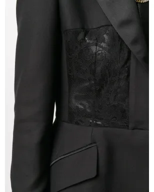 Alexander McQueen レースパネルブレザー - サムネイル5