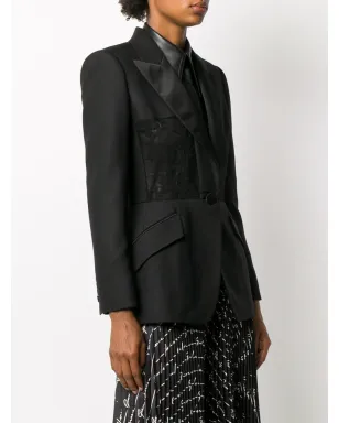 Alexander McQueen レースパネルブレザー - サムネイル3
