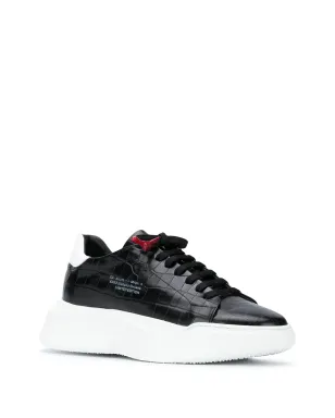 Giuliano Galiano crocodile-embossed Nemesis sneakers - サムネイル2