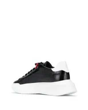 Giuliano Galiano crocodile-embossed Nemesis sneakers - サムネイル3