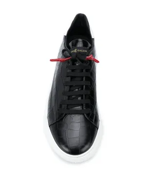 Giuliano Galiano crocodile-embossed Nemesis sneakers - サムネイル4