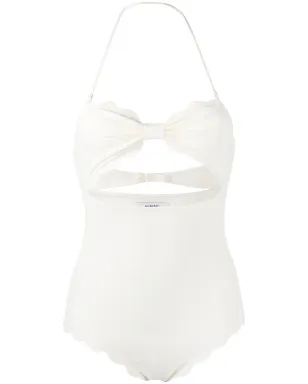 Marysia スカラップエッジ ワンピース - White - サムネイル1