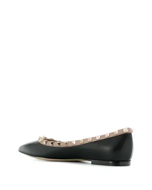 Valentino Garavani Rockstud装飾 バレリーナシューズ - サムネイル3