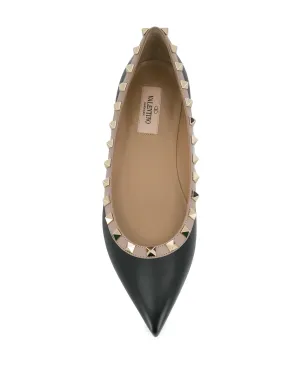 Valentino Garavani Rockstud装飾 バレリーナシューズ - サムネイル4