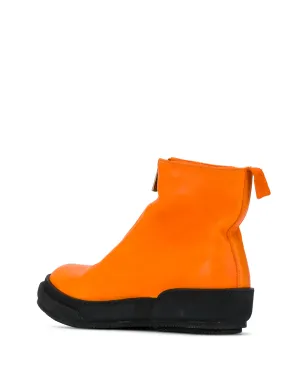 Guidi カラーブロック フロントジップ ブーツ - オレンジ - サムネイル3
