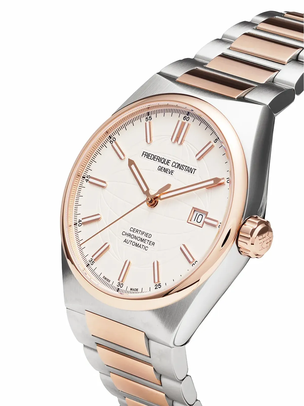 Frederique Constant ハイライフ 自動巻 COSC シルバー - 画像5
