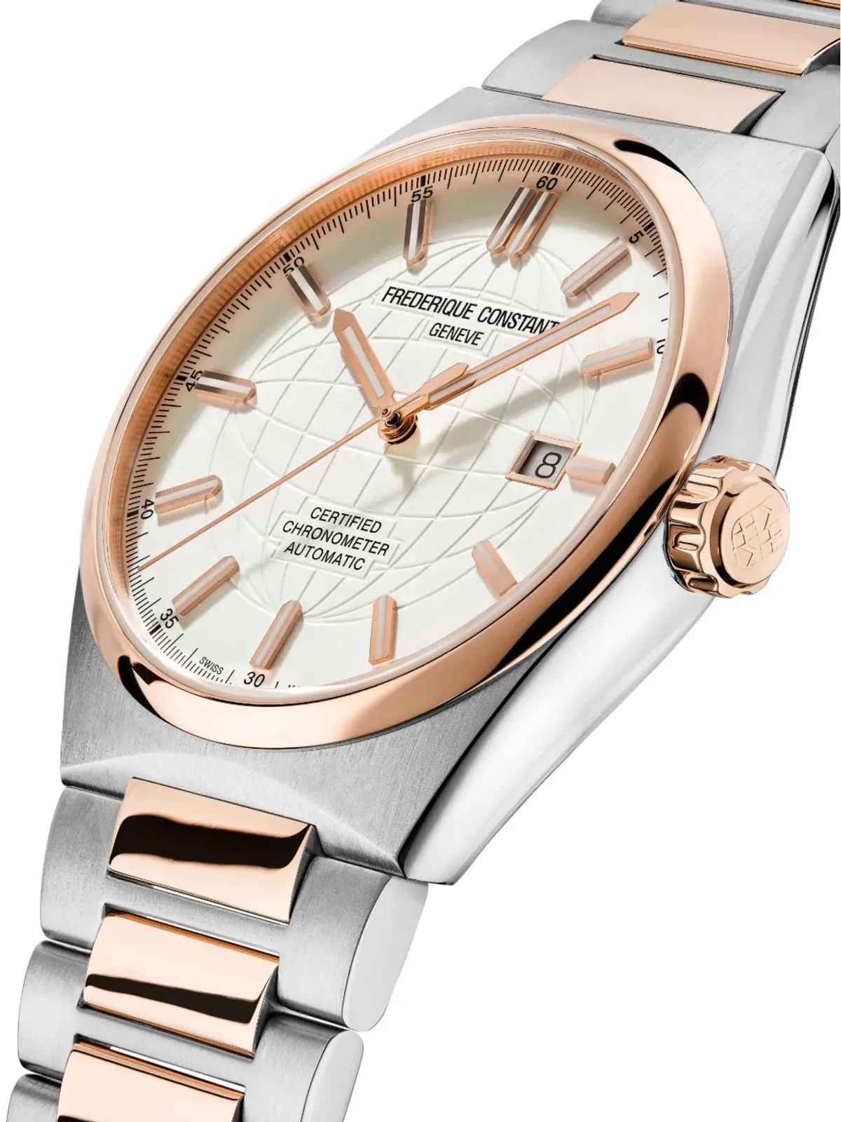Frederique Constant ハイライフ 自動巻 COSC シルバー - 画像2