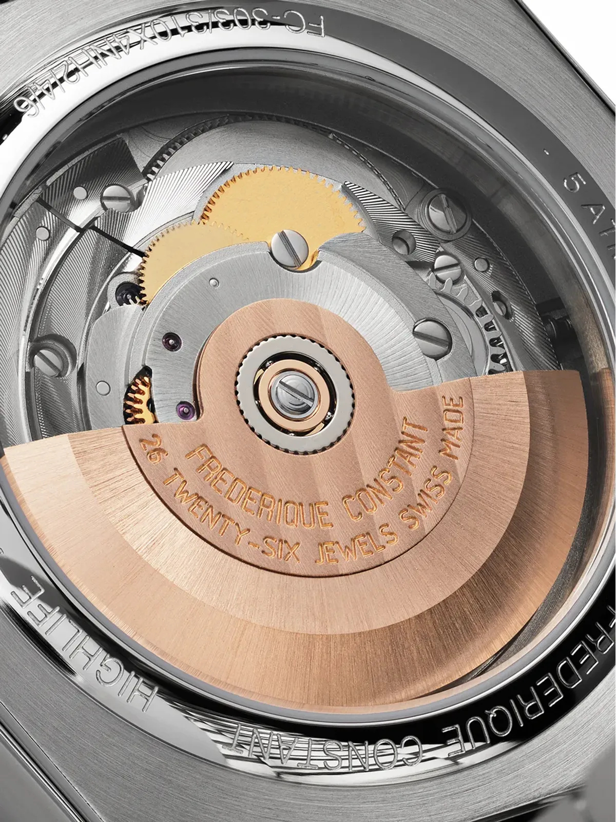 Frederique Constant ハイライフ 自動巻 COSC シルバー - 画像4
