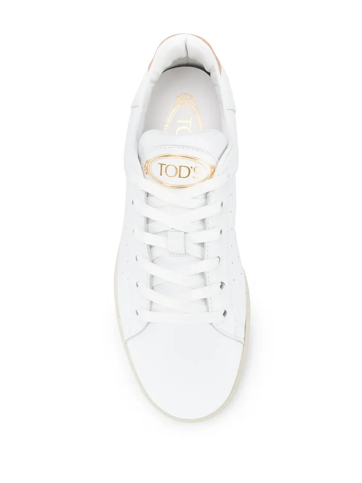 Tod's ロートップ レザースニーカー - 画像4