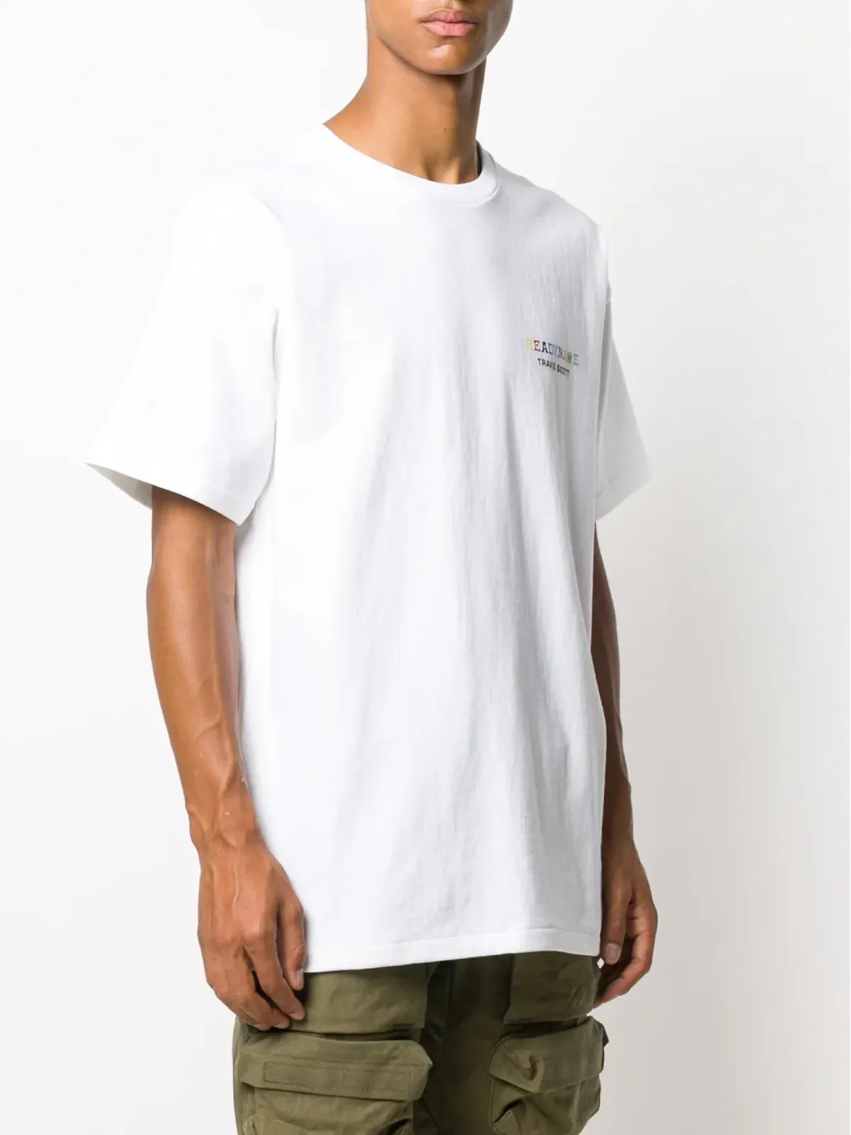 Readymade クルーネック プリント ロゴ Tシャツ - 画像3