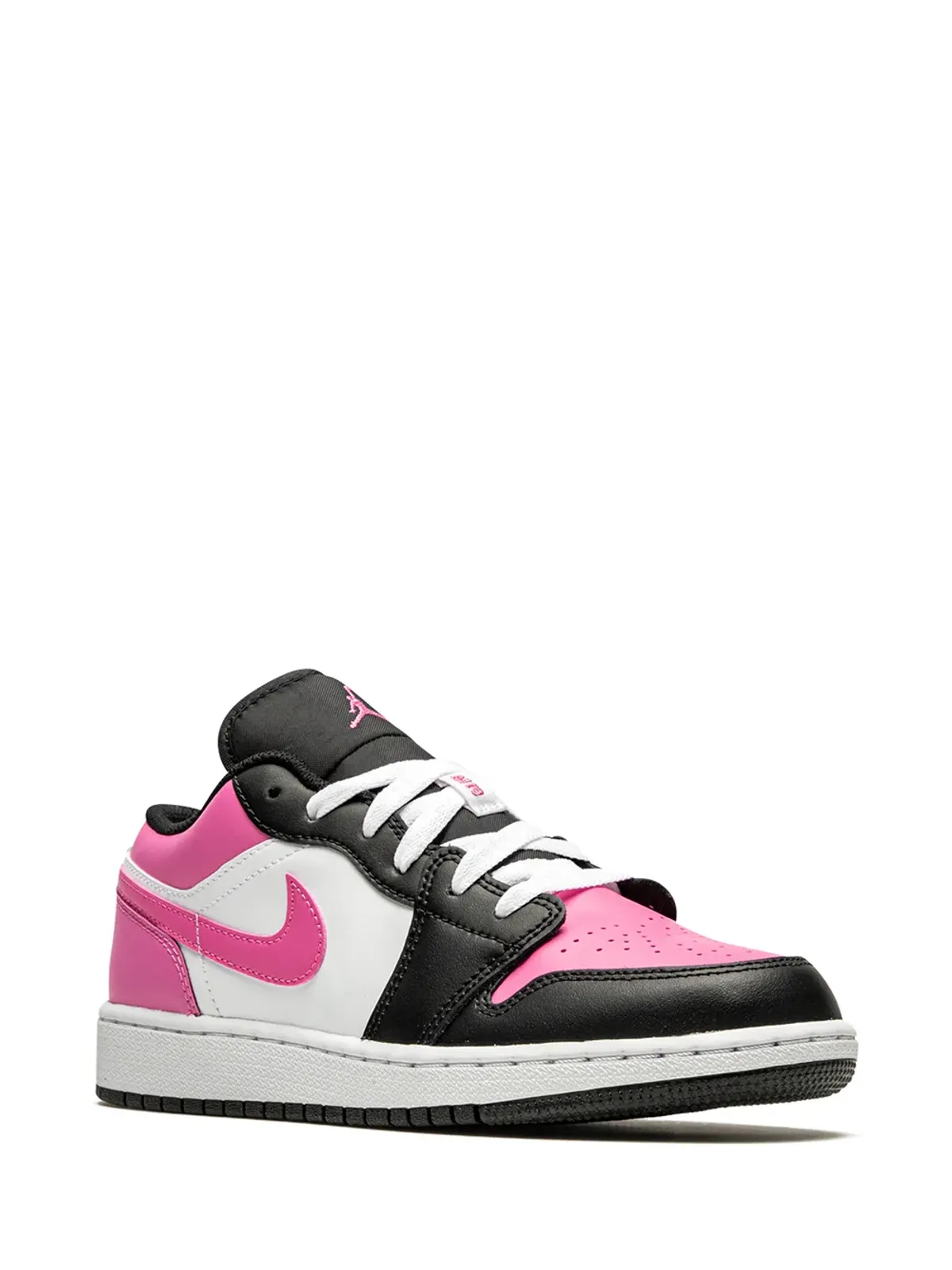 Jordan Kids エアジョーダン 1 ロー スニーカー ブラック - 画像2