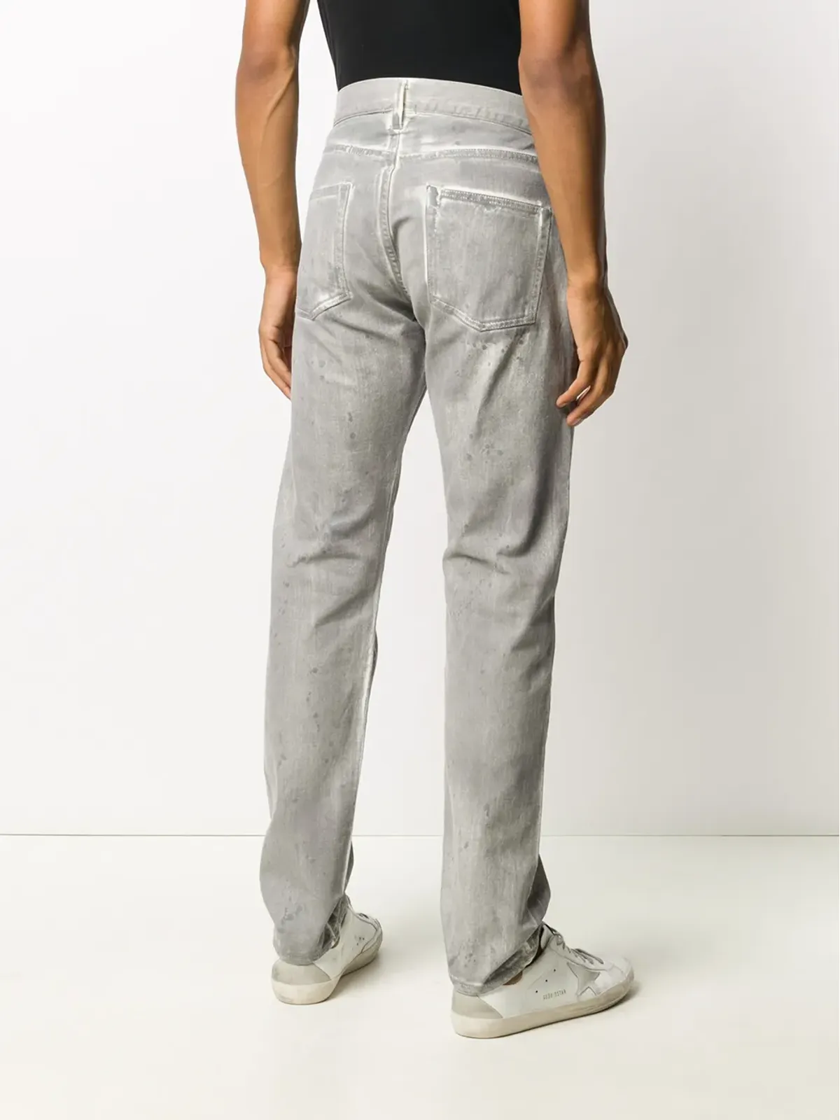John Elliott コーティングデニムジーンズ - 画像4
