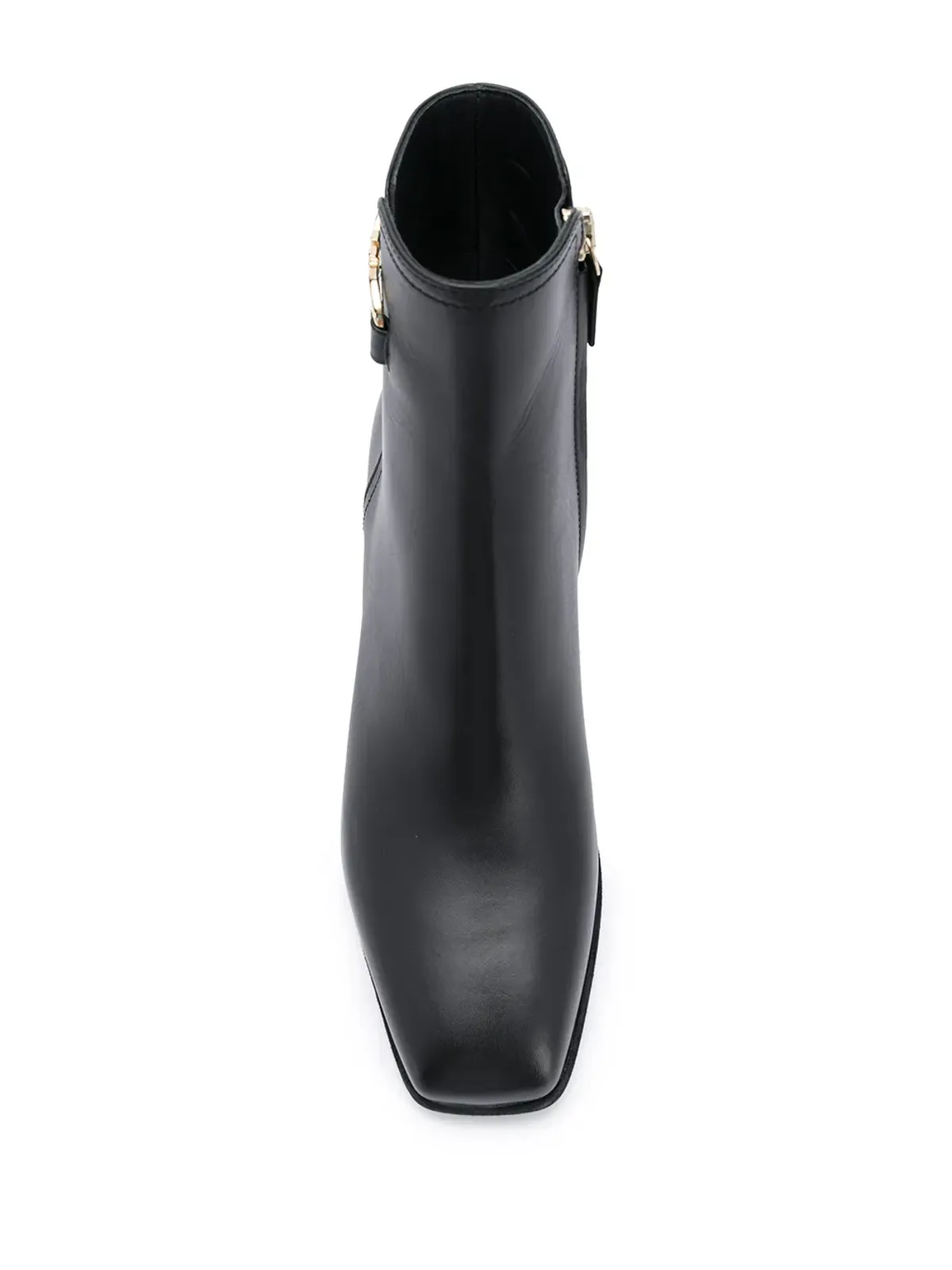 Ferragamo レザー アンクルブーツ - 画像4