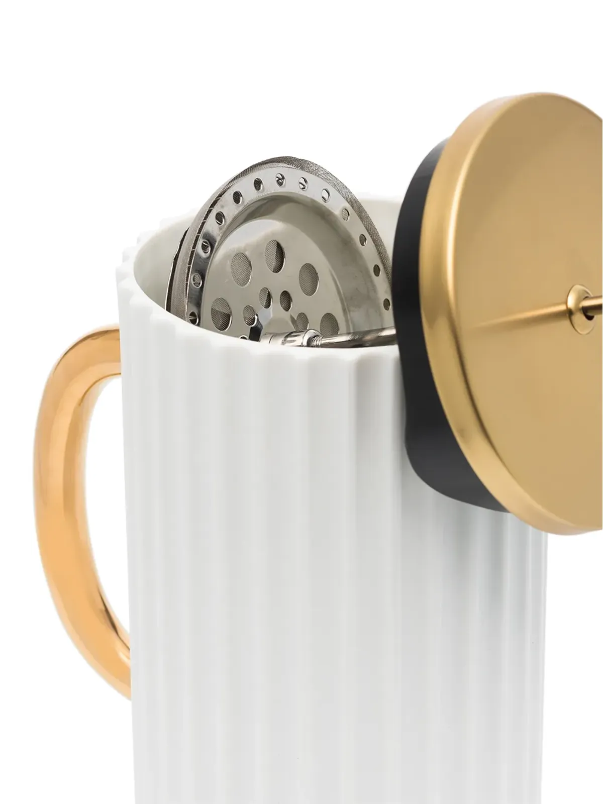 L'Objet Iconic French press - White - 画像3