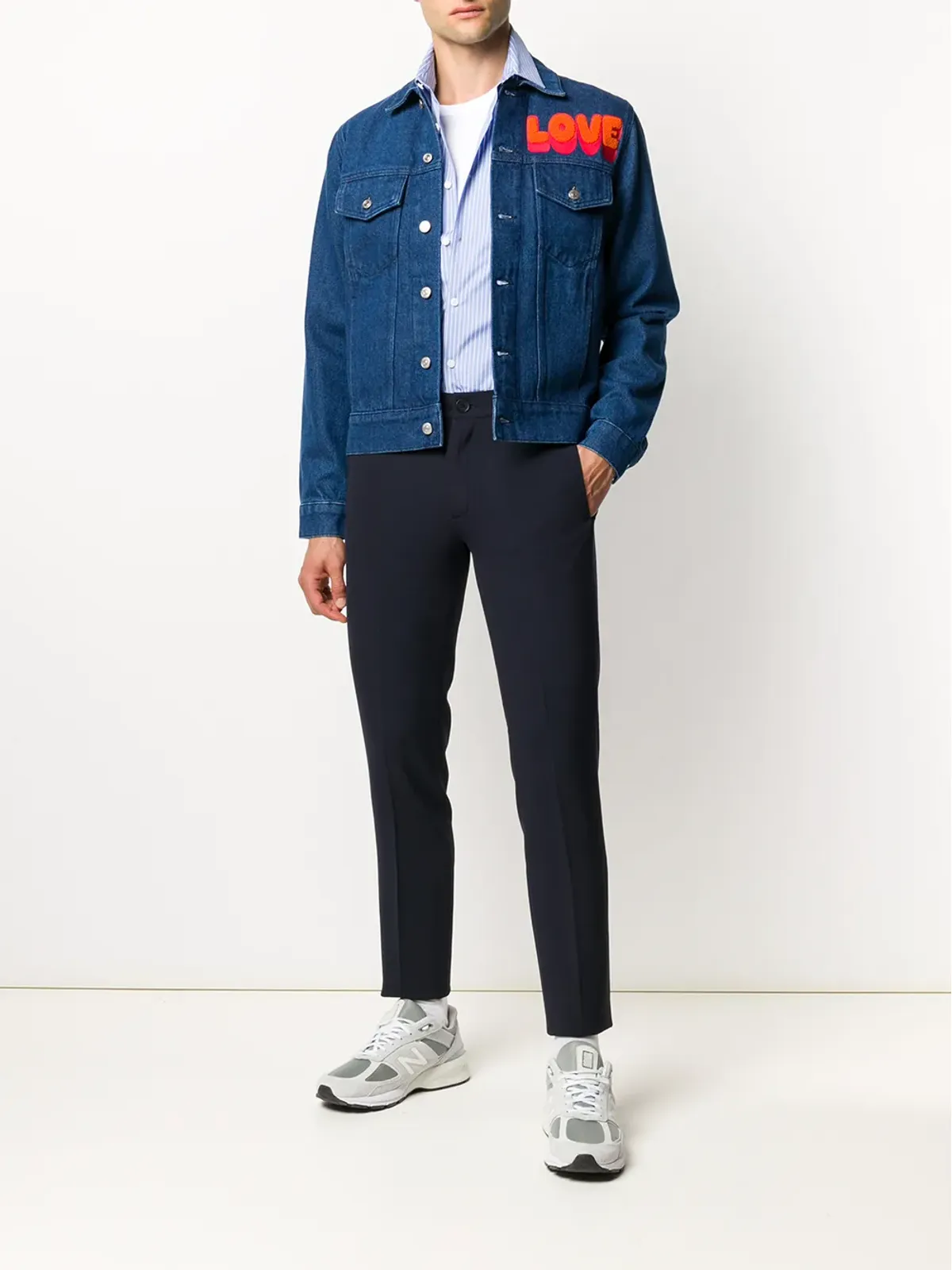 SANDRO コットン テーラードパンツ - 画像2