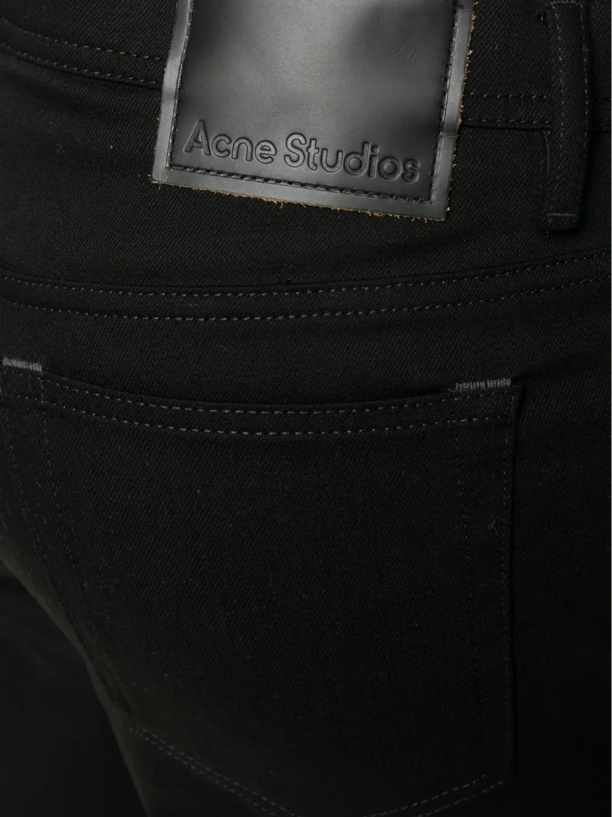 Acne Studios リバー スリムフィット ジーンズ - ブラック - 画像5