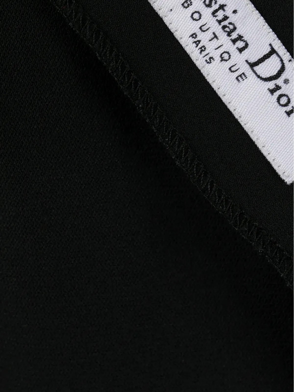 Christian Dior Pre-Owned 2000年代 Vネックドレス ブラック - 画像5