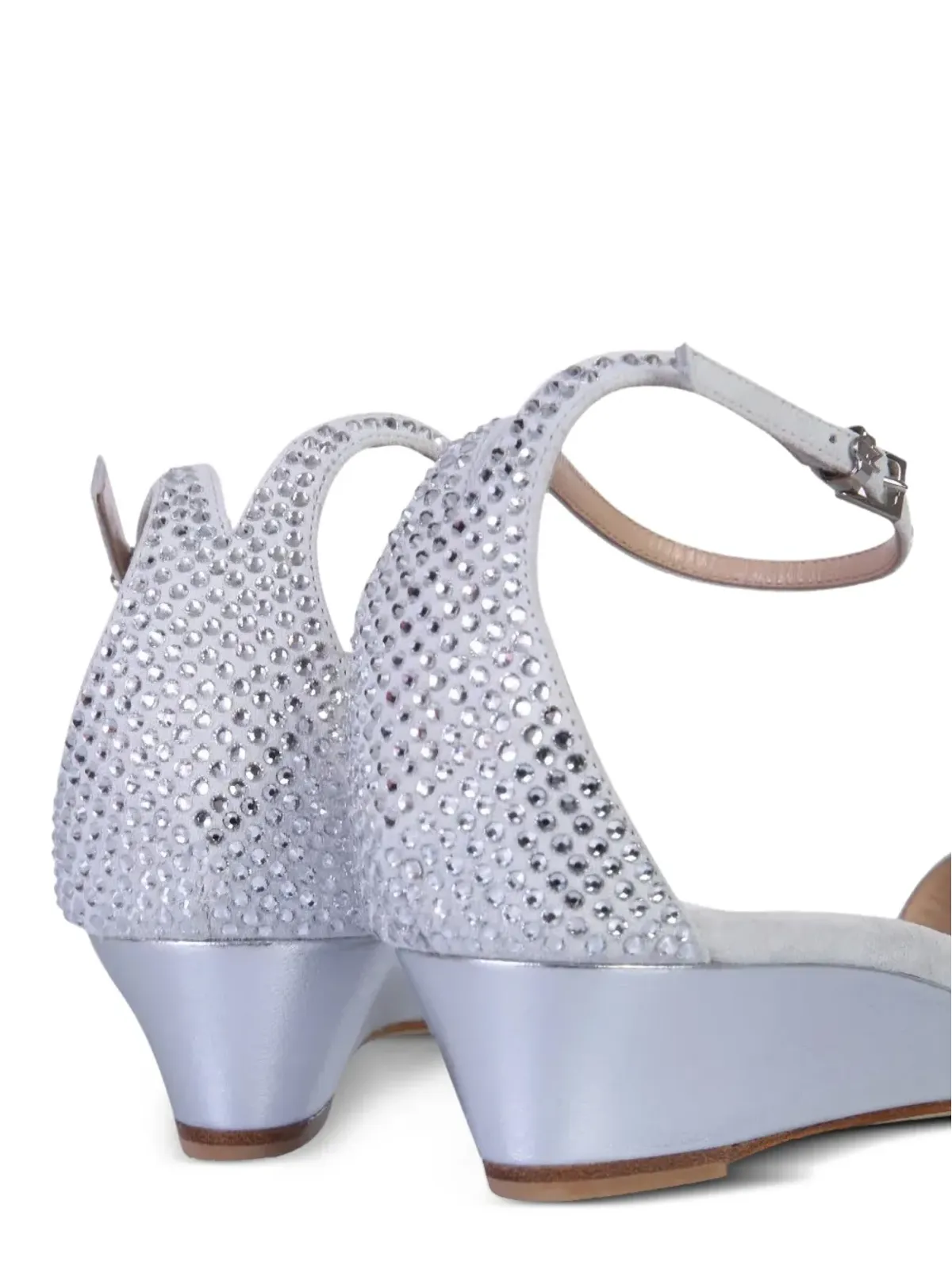 Giuseppe Zanotti カンダ エンベリッシュド アンクルストラップ サンダル - 画像4