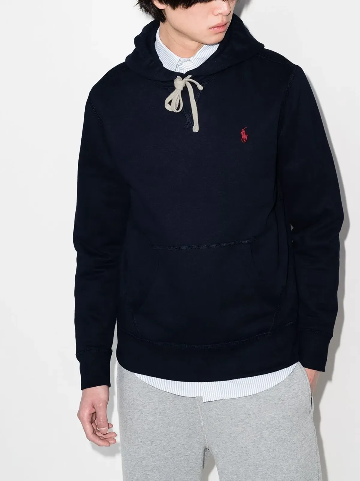Polo Ralph Lauren ブルーのフード付きパーカー - 画像2