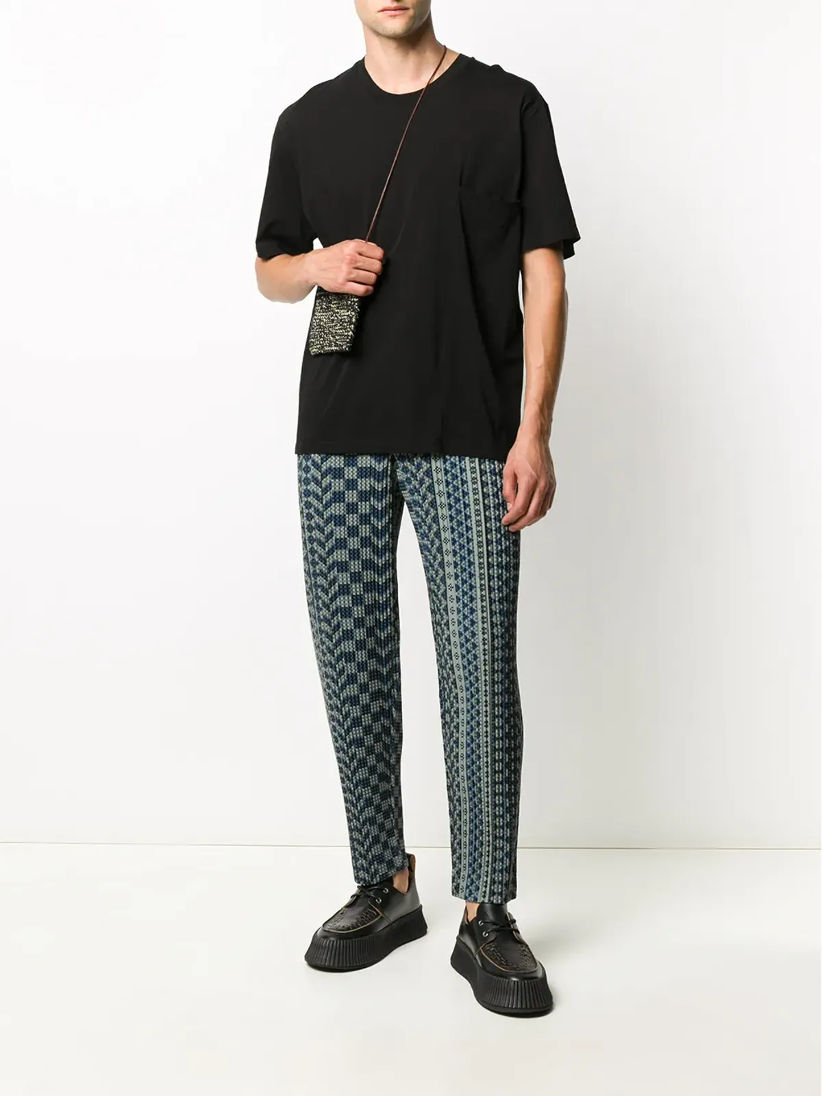 Jil Sander ボックスフィット パッチポケット Tシャツ - 画像2