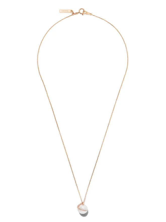 TASAKI TASAKI 18kt ローズゴールド アコヤ真珠 ペンダント ピンクの商品画像
