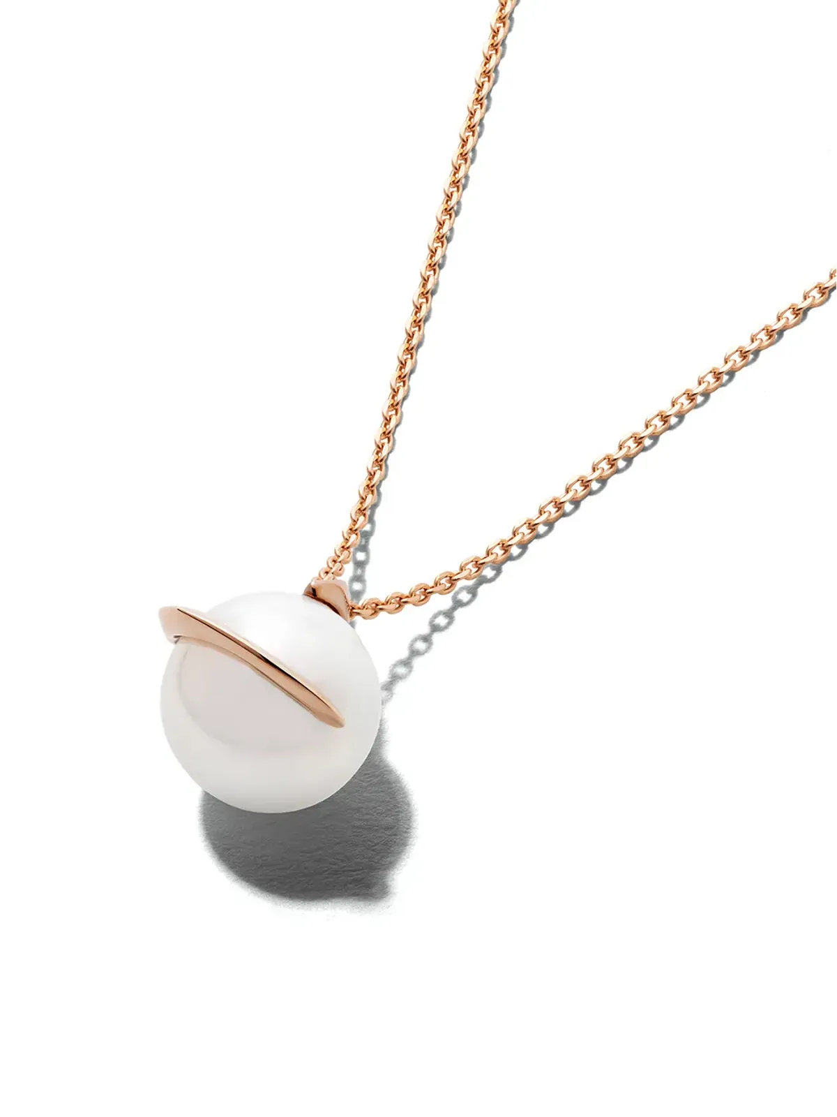 TASAKI 18kt ローズゴールド アコヤ真珠 ペンダント ピンク - 画像3