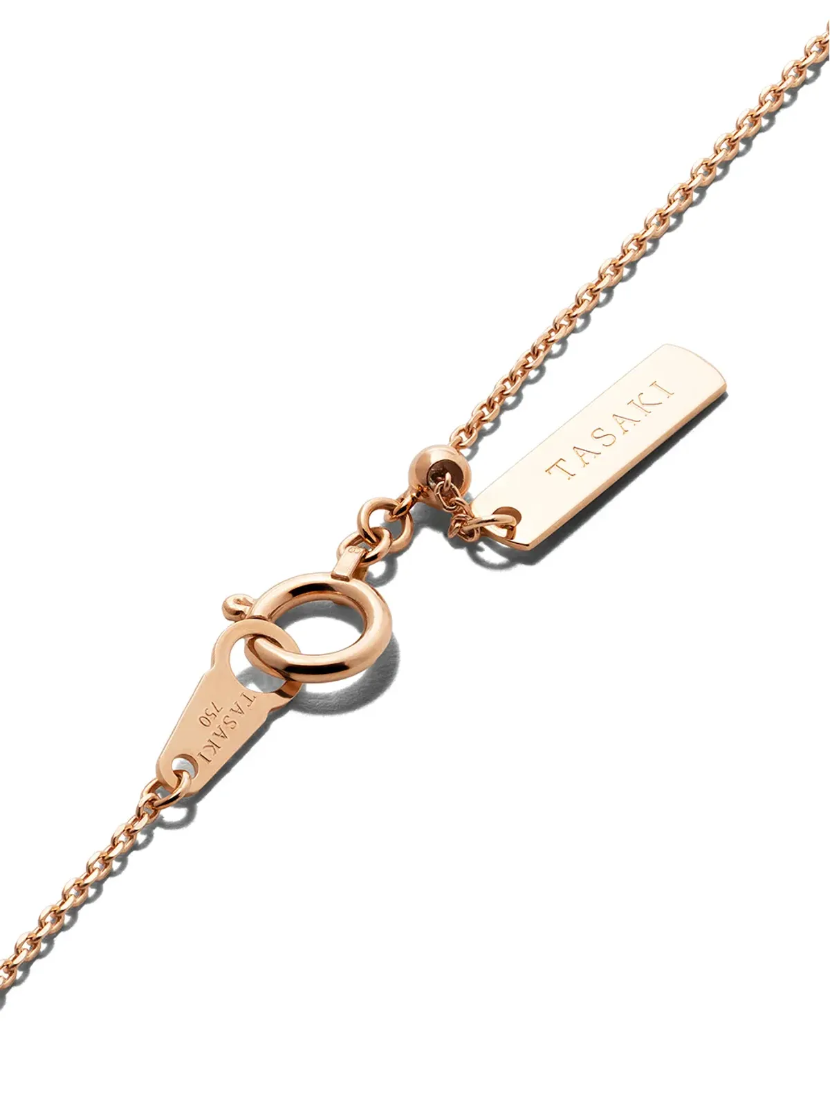 TASAKI 18kt ローズゴールド アコヤ真珠 ペンダント ピンク - 画像4