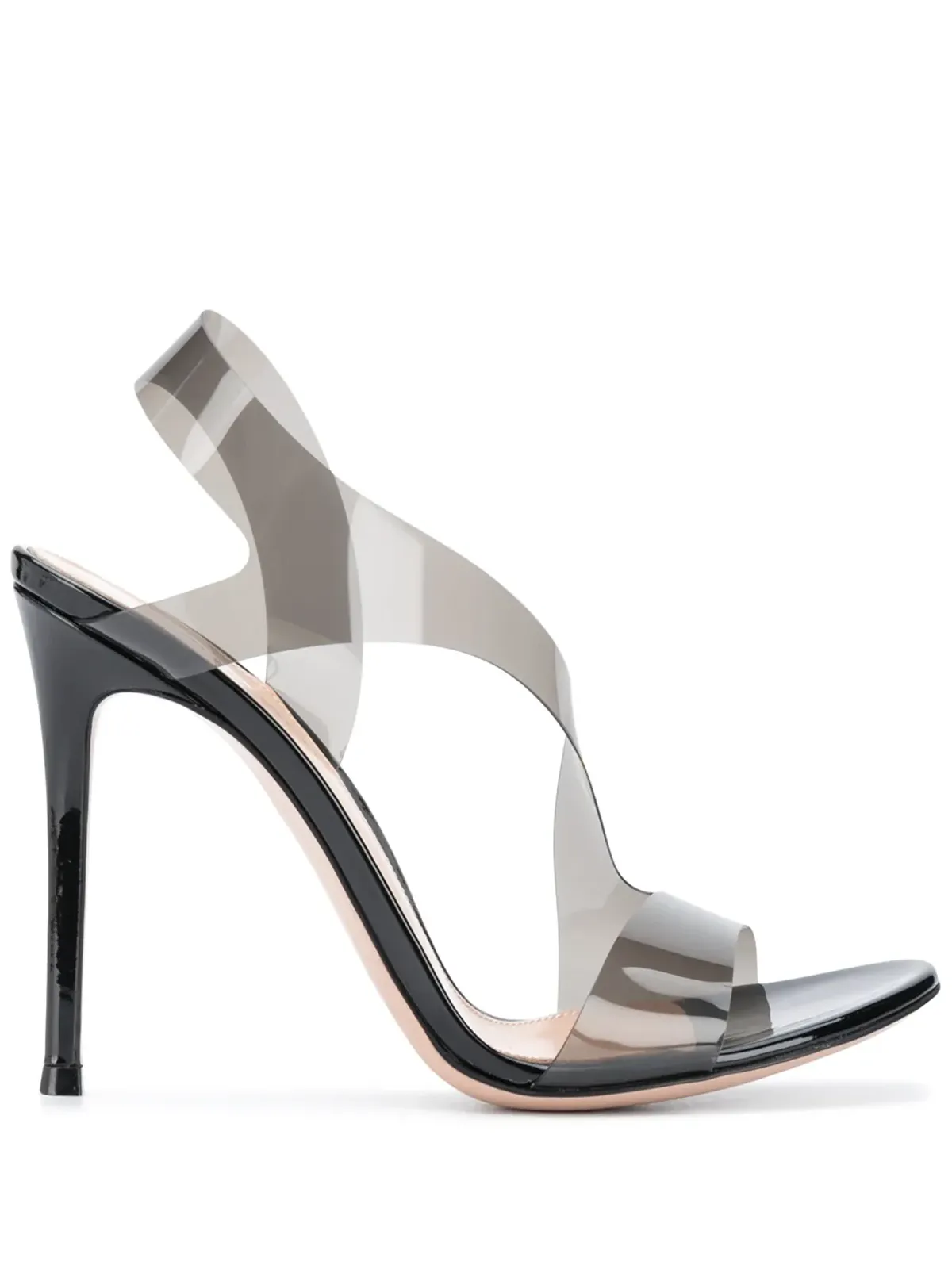 Gianvito Rossi Metropolis 105mm サンダル - ブラック - 画像1