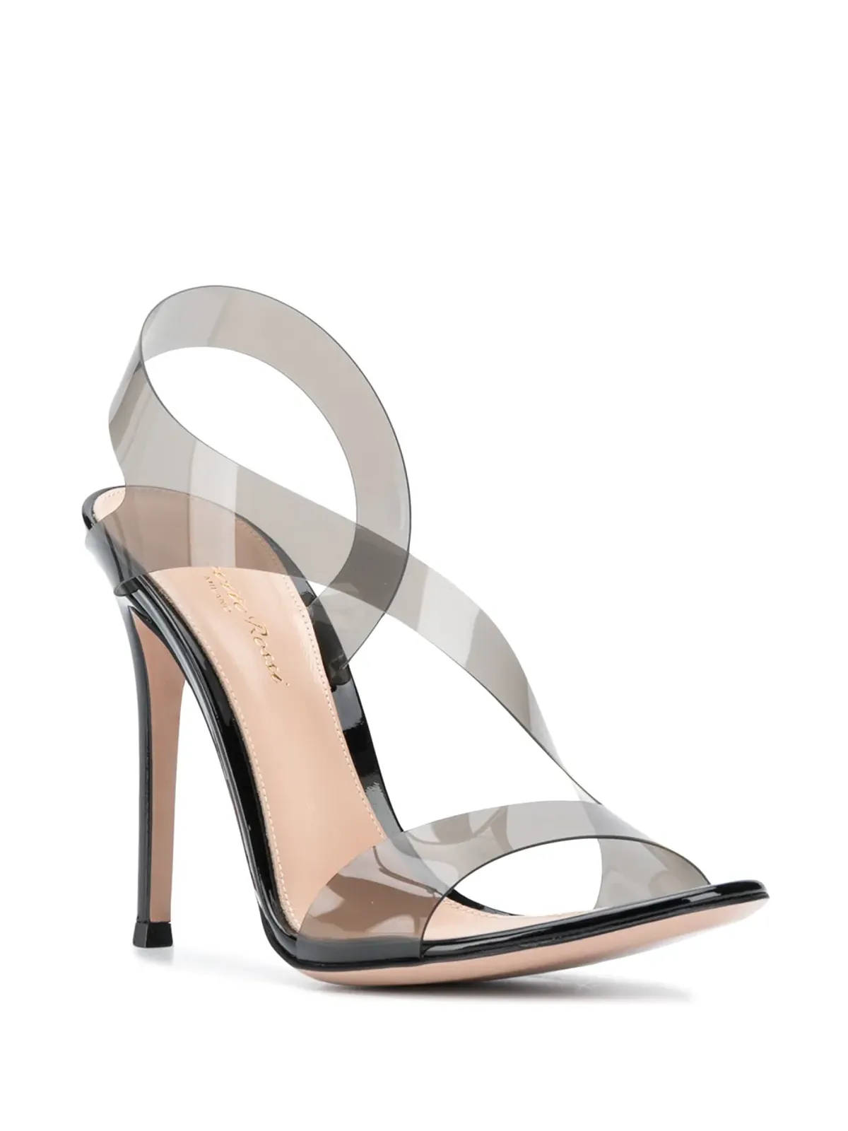 Gianvito Rossi Metropolis 105mm サンダル - ブラック - 画像2
