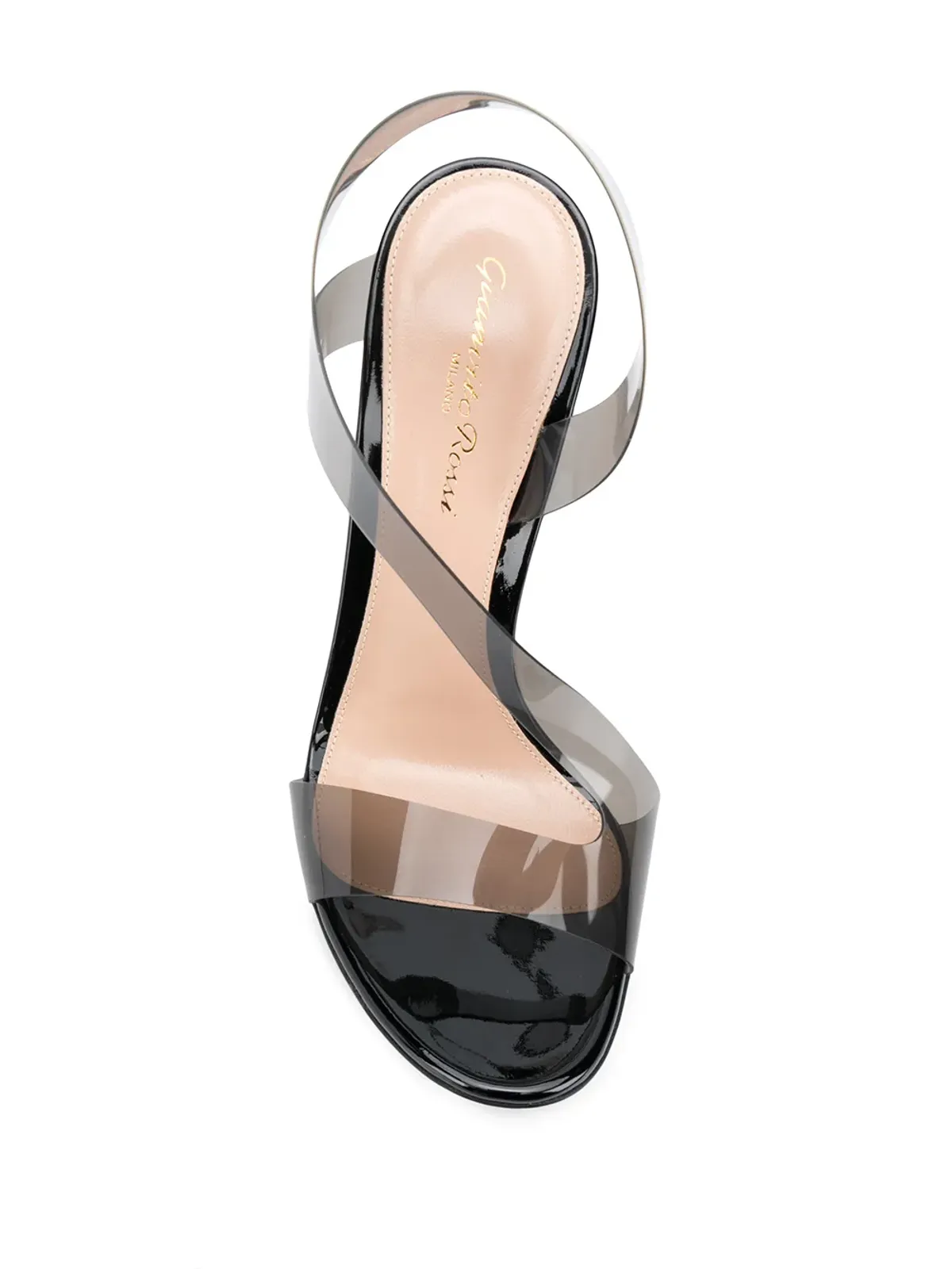 Gianvito Rossi Metropolis 105mm サンダル - ブラック - 画像4