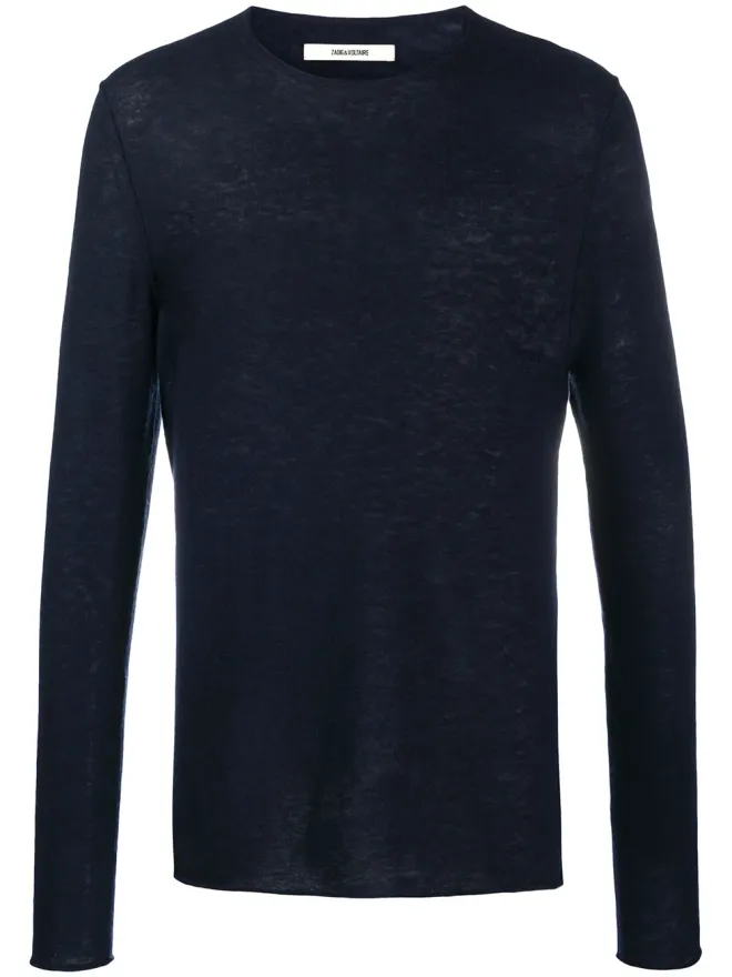 Zadig&Voltaire Zadig&Voltaire Teiss ファインニットセーター - ブルーの商品画像
